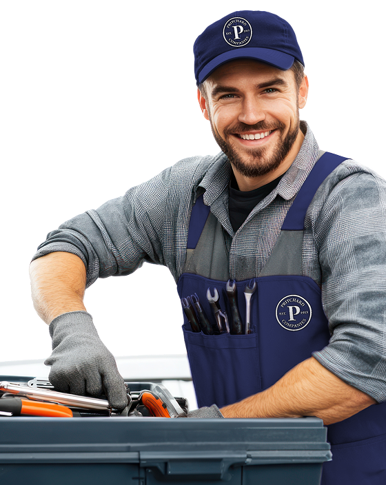 Mechanic working on vehicle